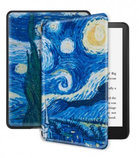 B-SAFE Lock 2377, pouzdro pro Amazon Kindle Paperwhite 5 2021, Gogh