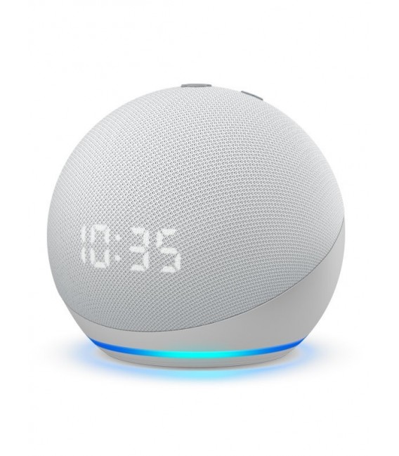 Amazon Echo Dot s hodinami 2022 (5. gen), bílý